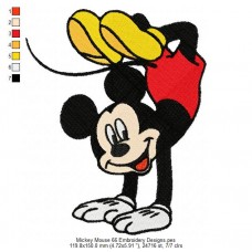 Mickey Mouse 66 Embroidery Designs